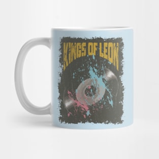 Kings of Leon Vintage Vynil Mug